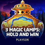 3 Magic Lamps: Hold and Win