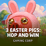 3 Easter Pigs: Hop and Win