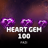 Heart Gem 100