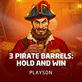 3 Pirate Barrels: Hold and Win