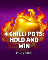 4 Chilli Pots: Hold and Win